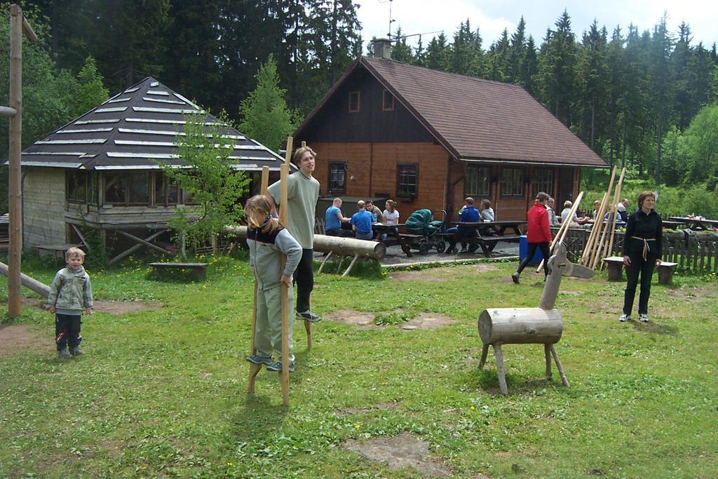 Horska Chata Hribek Бенецко Экстерьер фото